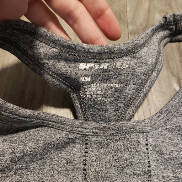 Sportek Unlined Sports Bra/Cropped Tank - Picture 3 of 3